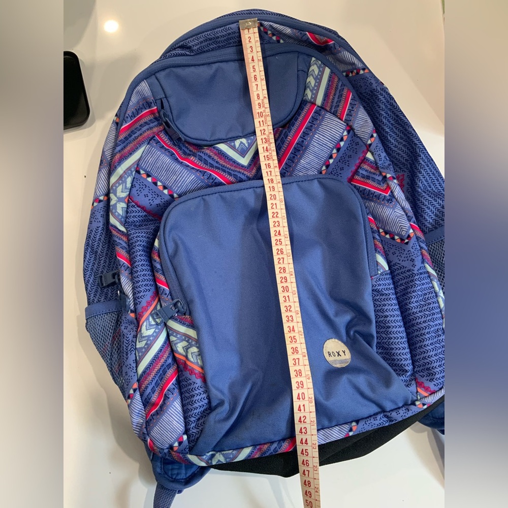 Roxy Lilac Patterned Backpack